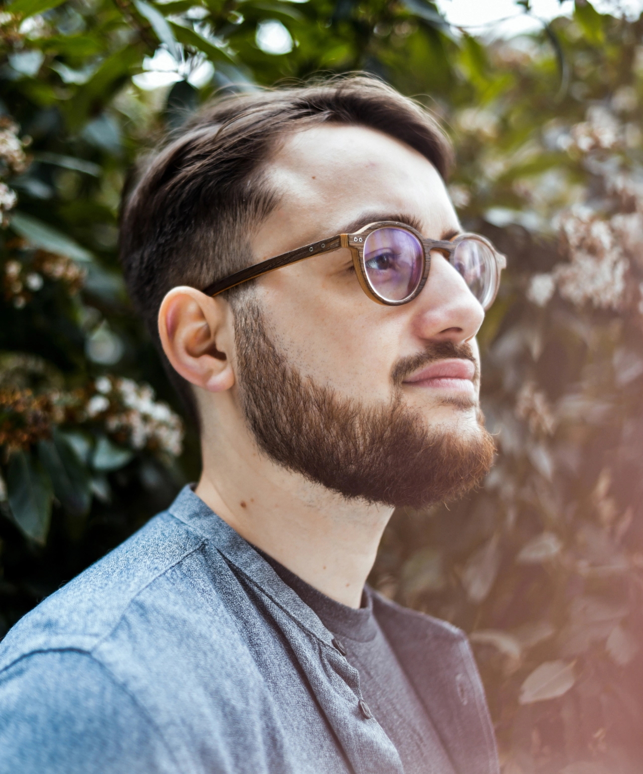 Portrait de William Shelton, Contre-ténor